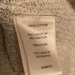 Rebecca Taylor  Sweatshirt Scoop Neck Leopard Print Gray Stylish Casual Fun Top S Photo 3