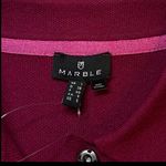 NWT! Marble Fashions Berry Knit Button Photo 1