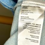 ASOS  Urban Revivo Denim Cami Mini Dress with Daisy Buttons in Blue Photo 9