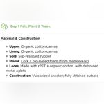 CARIUMA OCA low organic cotton canvas mystic grey sneakers Gray Size 11 Photo 5