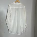 CP Shades  TETON Tunic Top Shirt White‎ Cotton Size Medium Photo 5