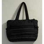 Jason Wu   Black  Puffer Hobo Zip Up Handbag 18x12 old money sporty Photo 1