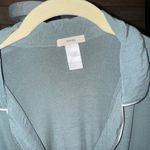 Eberjay Eberjey giselle pajamas shirt top long sleeve sage piping modal tencel Photo 3