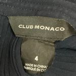 Club Monaco  Navy Blue Viga Pleated Tie Waist Sleeveless Romper Shorts Size 4 Photo 6