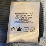 superdown  Lena SET Cropped Top Skirt Ribbed Long Sleeve Blue Womens Size XXS Photo 10