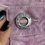 Volcom  High Voltage Lavender Tie Dye Cut Off Shorts Photo 7