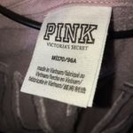 PINK - Victoria's Secret VS Victoria's Secret Pink Varsity Crew Sweatshirt Camo Purple medium oversized Photo 7