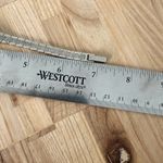 Belair Luxury Vintage Ladies Watch Sparkling White Oval Dial Stainless Bracelet Silver Photo 12