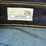 Gap NWOT  1969 Sexy Boot Low-Rise Dark Wash Stretch Y2K Denim Jeans Sz 29L Photo 2
