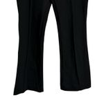 Maeve Anthropologie The Margot Kick-Flare Black High Rise Cropped Pants Size S Photo 5