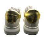 VALENTINO BY MARIO VALENTINO Fresia Leather Fashion Sneaker Gold Size 7.5 Photo 4