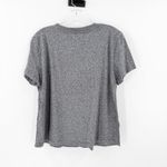 DKNY  Sport Gray Embellished Logo Short Sleeve Tee Women's Size Medium Photo 1