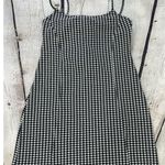 Topshop Black & White Gingham Mini Dress Photo 9