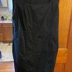 Eshakti Black poplin  sheath dress, 22W, GUC Photo 0