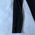 Paige  Wyatt Lace Up Ankle Skinny Jeans in Black Shadow Size 26 NEW Photo 8