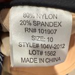 Valerie Bertinelli  Black‎ and Cream One Piece Swimsuit Size 10 Photo 4