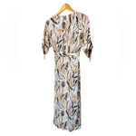 Ba&sh NWT Tabb printed Crepe Midi Wrap Robe Tabby Dress Size XS Photo 6