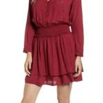 Rails  Jasmine Red Mini Smock Dress in Messina Stripe Womens Small Photo 2
