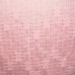 Heart & Hips Heart Hips Pink Fitted Waist Length Lace Floral Short Sleeve Top Photo 9