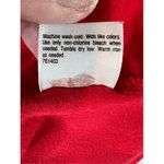 a.n.a . Maternity Ruched Red Long Sleeve Jersey Top 1X Casual V-neck Tee Photo 8