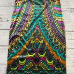 Flying Tomato Velour Bodycon Skirt Women S Boho Retro Knee Stretch Art To Wear Photo 1