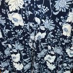Gap  blue and white floral sleeveless and v-neck spring/summer dress size medium Photo 4