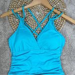 La Blanca Swimwear Island Goddess Surplice One Piece Underwire Size 0 Photo 2