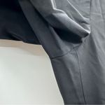 Theory  Pants Women's‎ Size 10 Black Wool Blend Cropped High Rise Straight Leg Photo 4