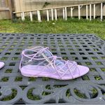 Vince  Kenna‎ Ankle Tie Strappy Sandals in Violetta 8.5 Photo 6