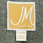 JM Collection  Grey Rayon Blend Peacoat with Black Buttons size XL Photo 5