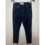 Reformation High & Slim Dark Blue Hayes Wash High Waist Jeans 27 Photo 5