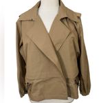 Universal Standard Leonard Cropped Trench Coat Photo 4