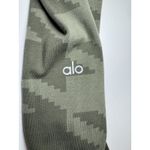 Alo Yoga Herringbone Green Full Length Leggings Size S Photo 5