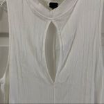 We The Free  White Faye Cutout Ribbed Tank Top S Photo 3