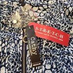 Cathy Daniels NWT!  3/4 Sleeve Zip Neckline Top Med Photo 8