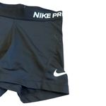 Nike Pro Two Piece Sports Bra High Waisted Compression Shorts Set Workout Small Photo 4