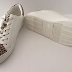Cheetah Print Sneakers, Size 8 1/2 Tan Photo 2