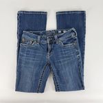 Miss Me Embroidered Bootcut Low Rise Jeans Photo 0