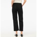 J.Crew Cropped Wide Leg Black Jean All Day Stretch High Rise Womens US 33 NWT Photo 1