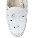 DR. SCHOLL'S CutOut Leather Loafers Women 7.5M Balance VTG Everyday Boho Retro Size 7.5 Photo 4