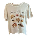 Altar'd State Altar’d State French Pastries Crewneck T Shirt Women’s Size Large Photo 0