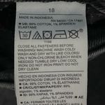 Old Navy High Rise OG Straight Black Jeans Womens size 18 Photo 7