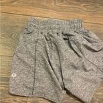 Lululemon  grey hotty hot size 2 2’5 inch high rise shorts Photo 1
