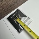 BaubleBar  Rhinestone Farah Ear Crawlers Pierced Earrings NWT Clear & Gold Tone Photo 3