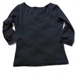 MKM Designs Vintage Black Rhinestone Embellished Top Photo 3