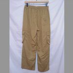 Romwe NEW Brown High Waisted Straight Leg Cargo Pants size small Photo 5