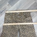 American Eagle  Leopard Print High Waist Stovepipe Jeans Tan Size 6 Long Photo 12