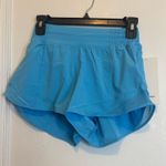 Lululemon  Hotty Hot High-Rise Lined Short 2.5" Kayak Blue Light Size 4 Photo 1