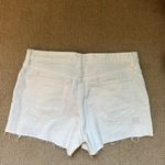 Free People  White Denim Shorts Photo 5