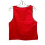 Selfie Leslie  Dose of Sunshine Stitch Vest and Skirt Orange Women’s Size Large Photo 6